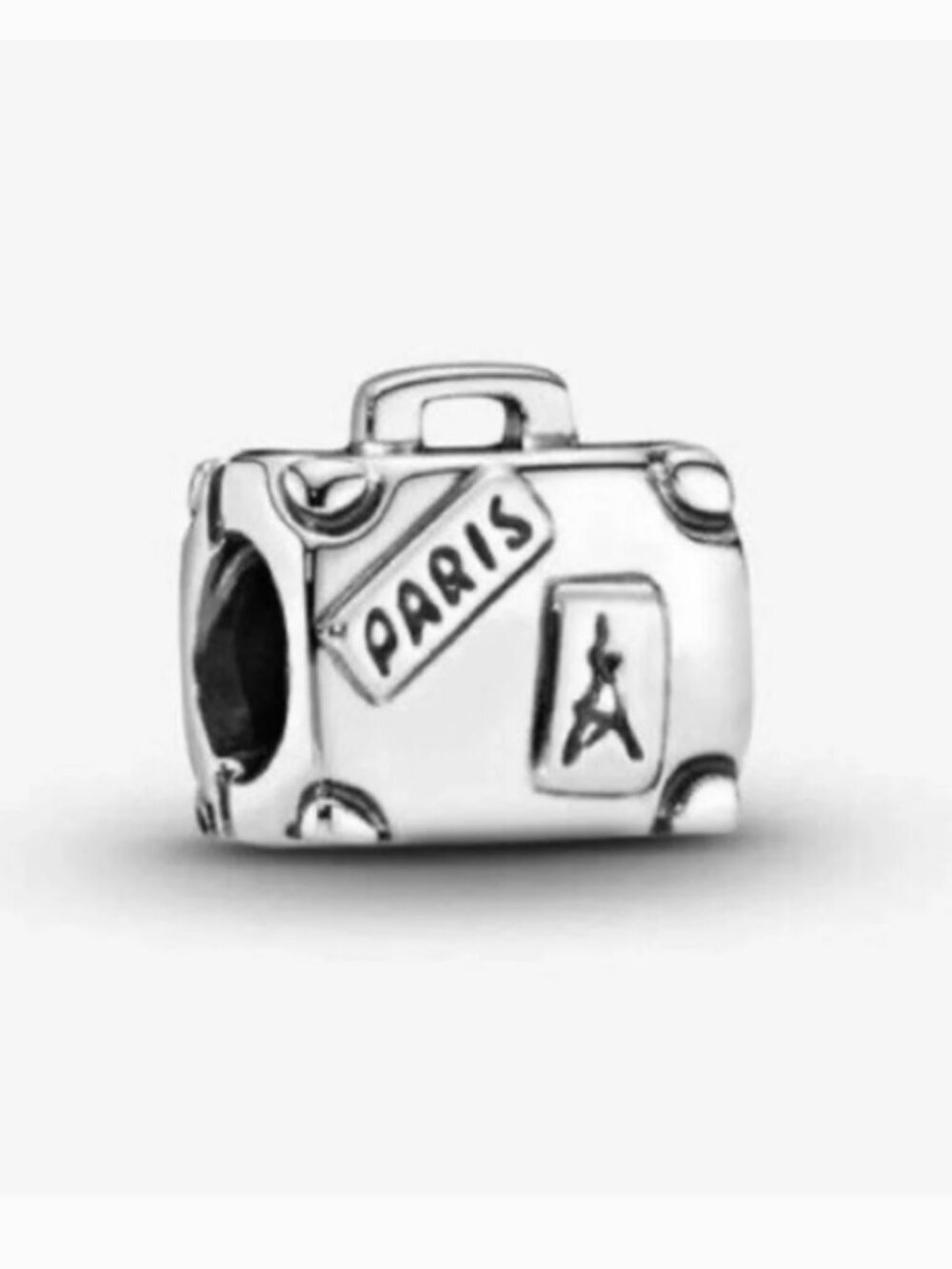 Pandora Suitcase Sterling Silver Travel Charm Paris – Retired